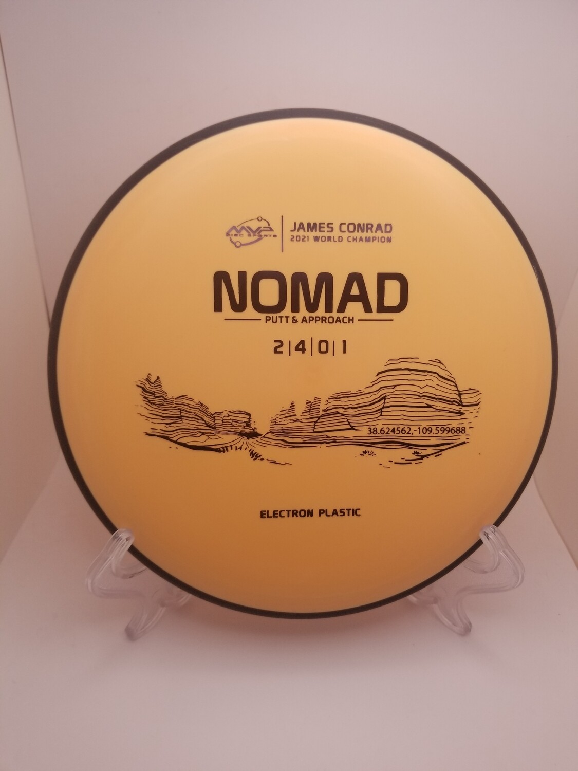 MVP James Conrad Electron  Nomad Light Orange 173g