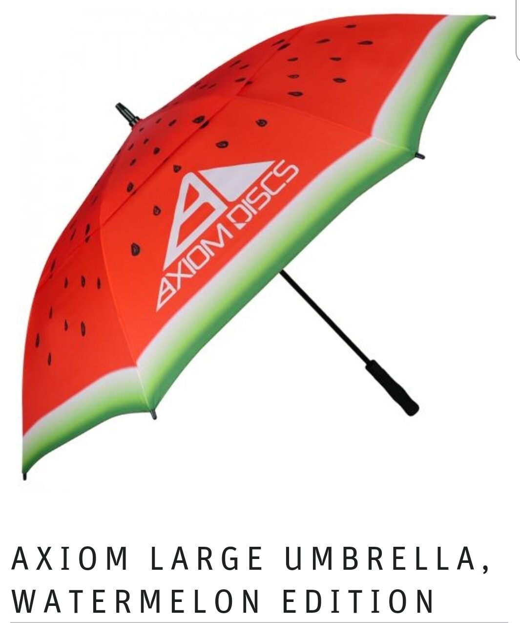 Axiom Discs Large Umbrella Watermelon Edition-Disc Golf Umbrella