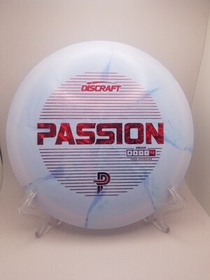 Discraft Discs Paige Pierce Passion Light Pastel Blue with Blue Star Burst Red Rectangle Stamp