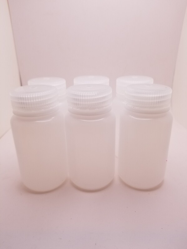 4 oz HDPE Nalgene Bottles with Twist lock Cap Choose from 1, 6, or 10 pack.