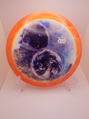 Dynamic Discs Fuzion Orbit Vandal Lost in Space DyeMax Orange Rim