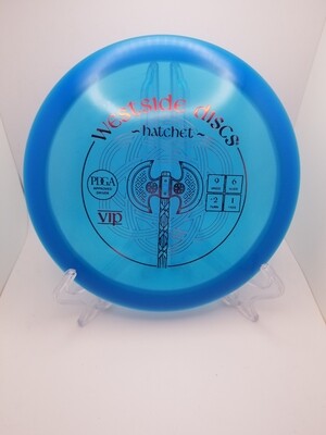 Westside Discs Stamped Blue Hatchet VIP 171g