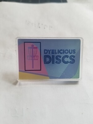 Dyelicious Discs Plastic Pin for Bags