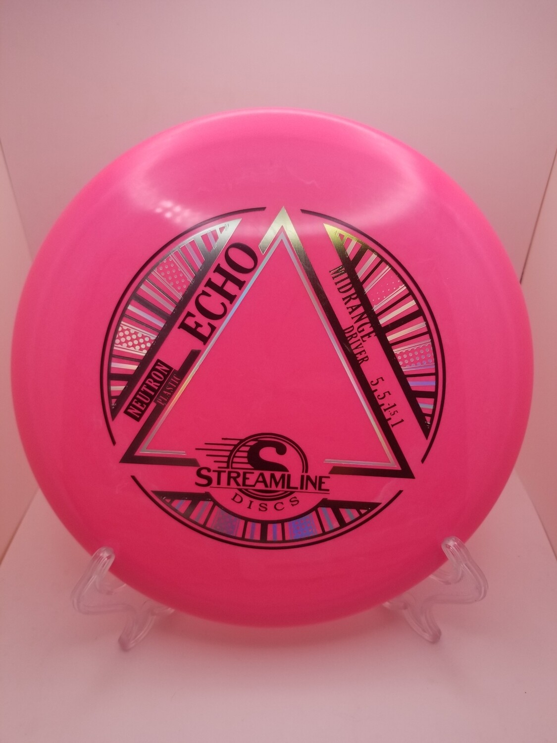 Streamline Discs Pink Stamped Echo Neutron 178g