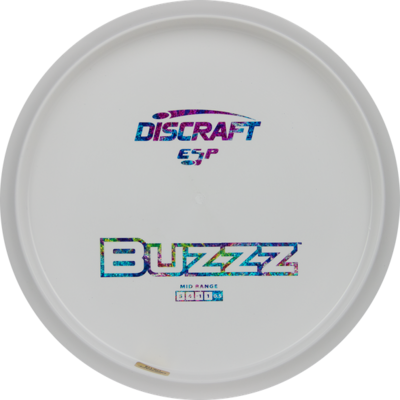 Discraft Discs Buzzz Blank White Front with bottom stamp esp