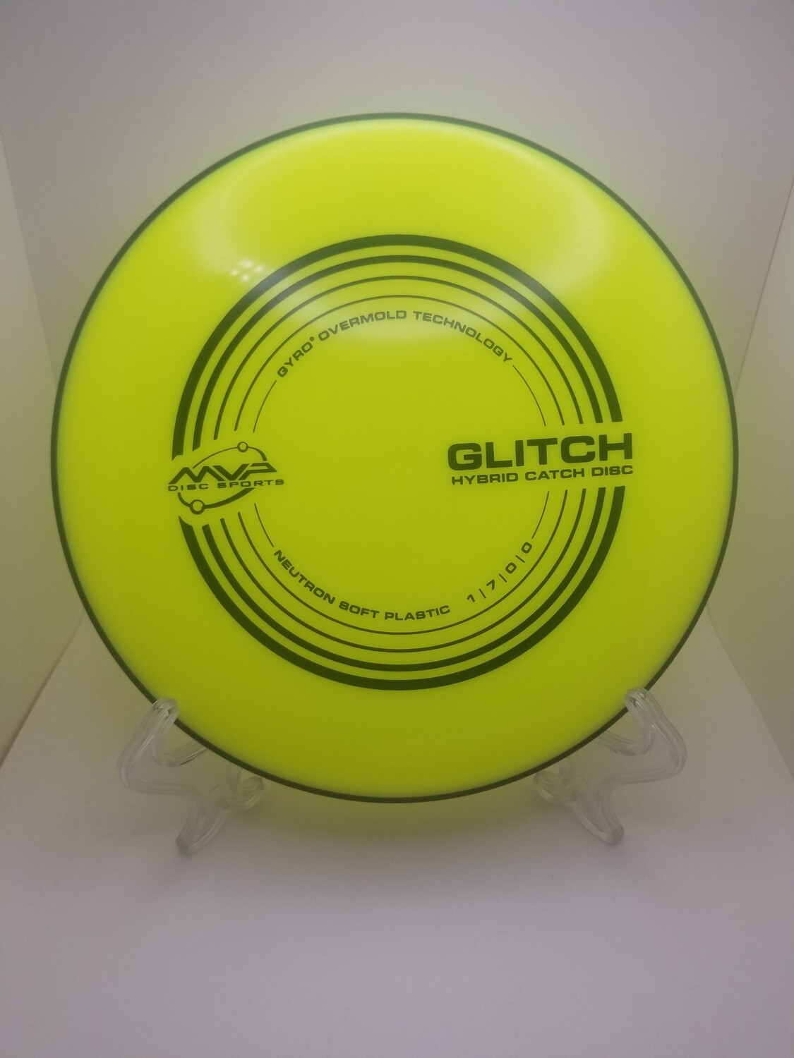 MVP Discs Glitch Neutron Yellow Stamped 151g