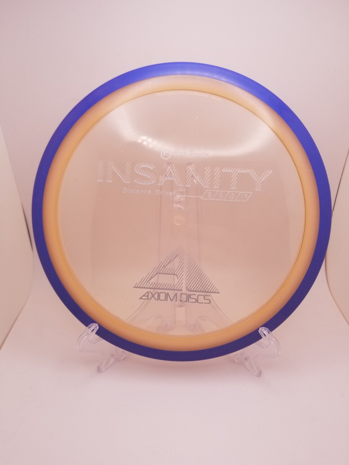 Axiom Discs Insanity Peach with Blue Rim Proton 160g