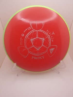 Axiom Discs Neutron Proxy Red Plate with Green Swirl  Rim 174g