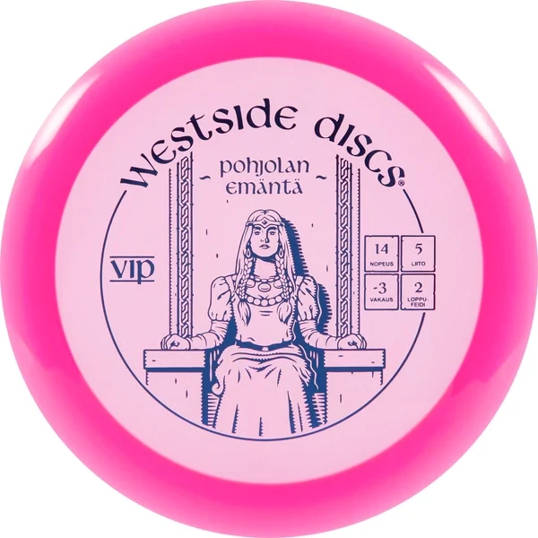 Westside Discs VIP Queen Finnish Stamp Pink 173g