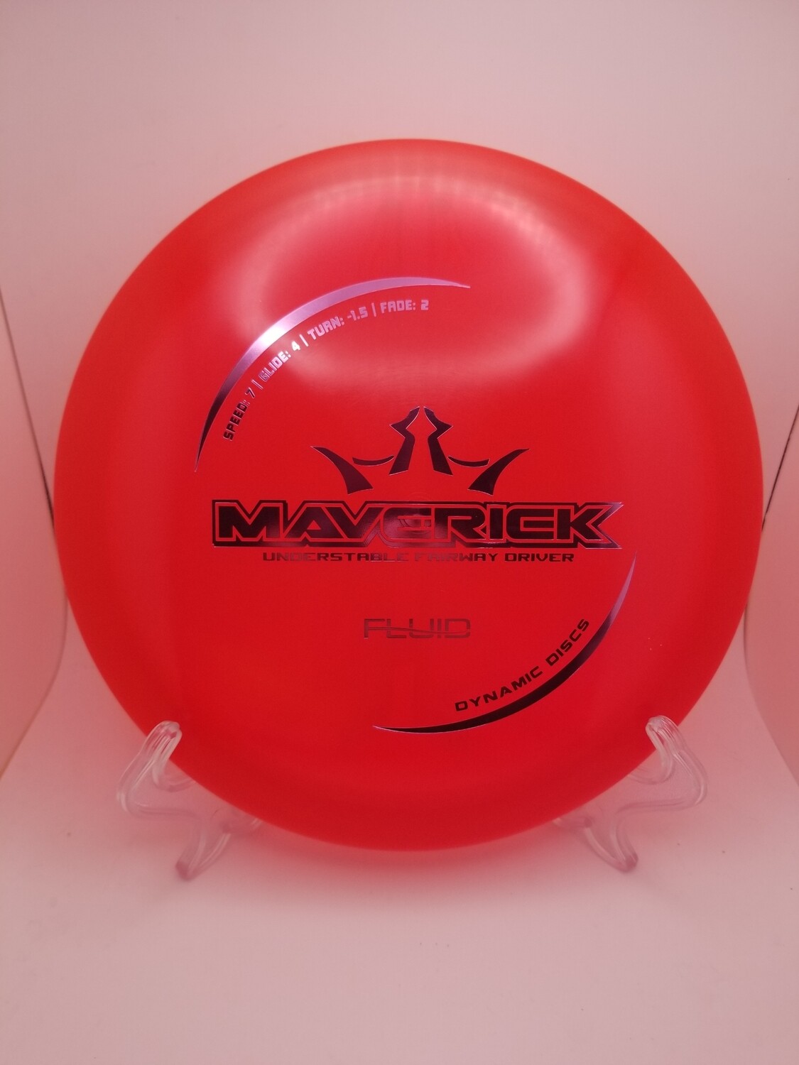 Dynamic Discs Fluid Maverick Red 173g