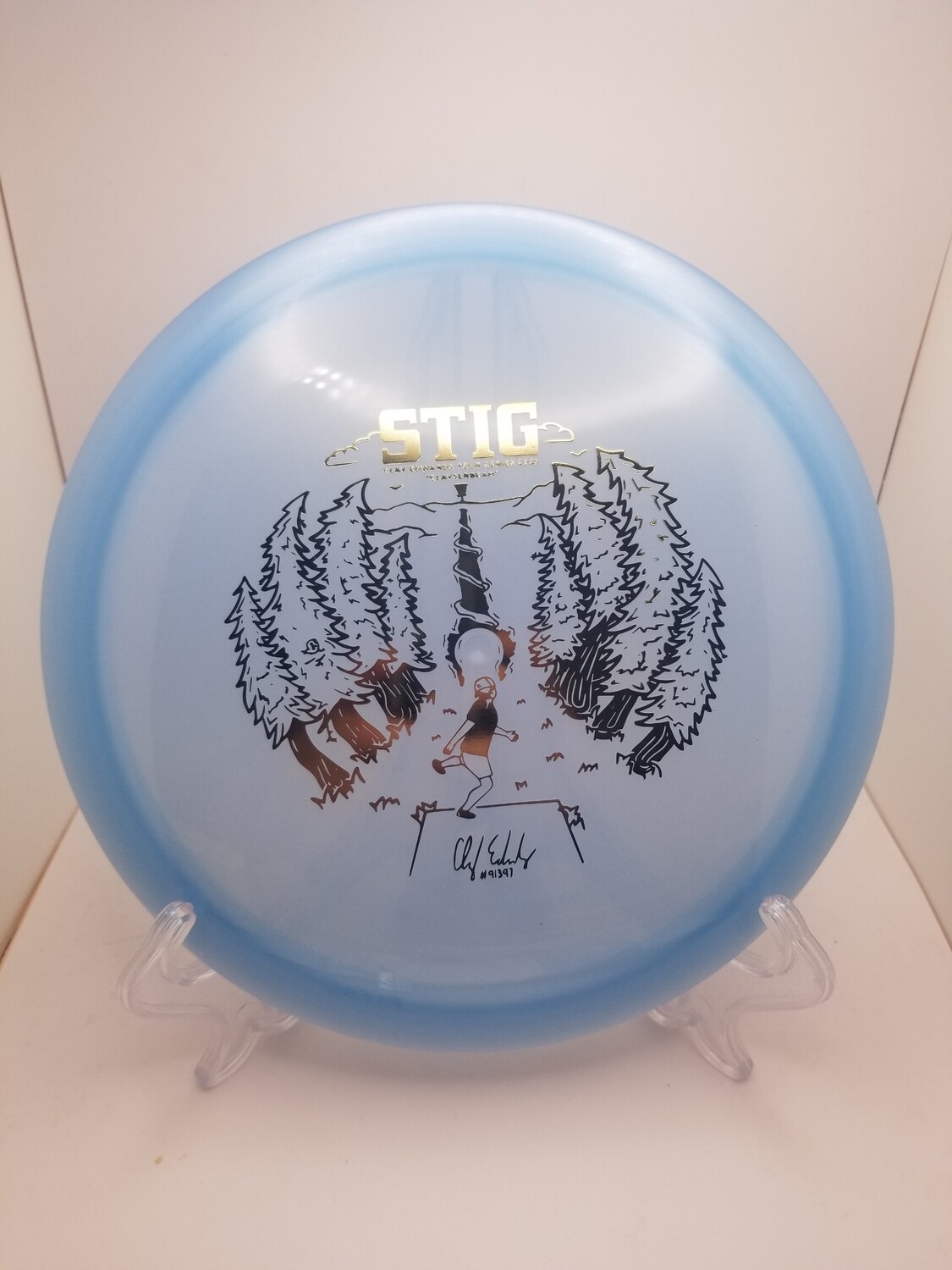 Kastaplast Stig K1 Hard- Clay Edwards Blue 174g