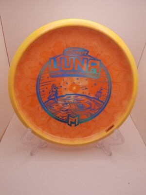 Discraft Discs Paul Mcbeth 2023 Tour Series Luna 173-174 Bottom Stamped Orange Swirl