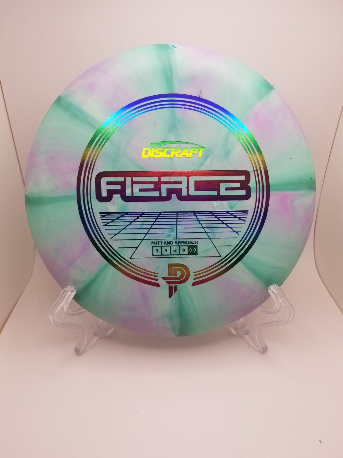 Discraft Discs Paige Pierce Fierce Green/Purple Swirl