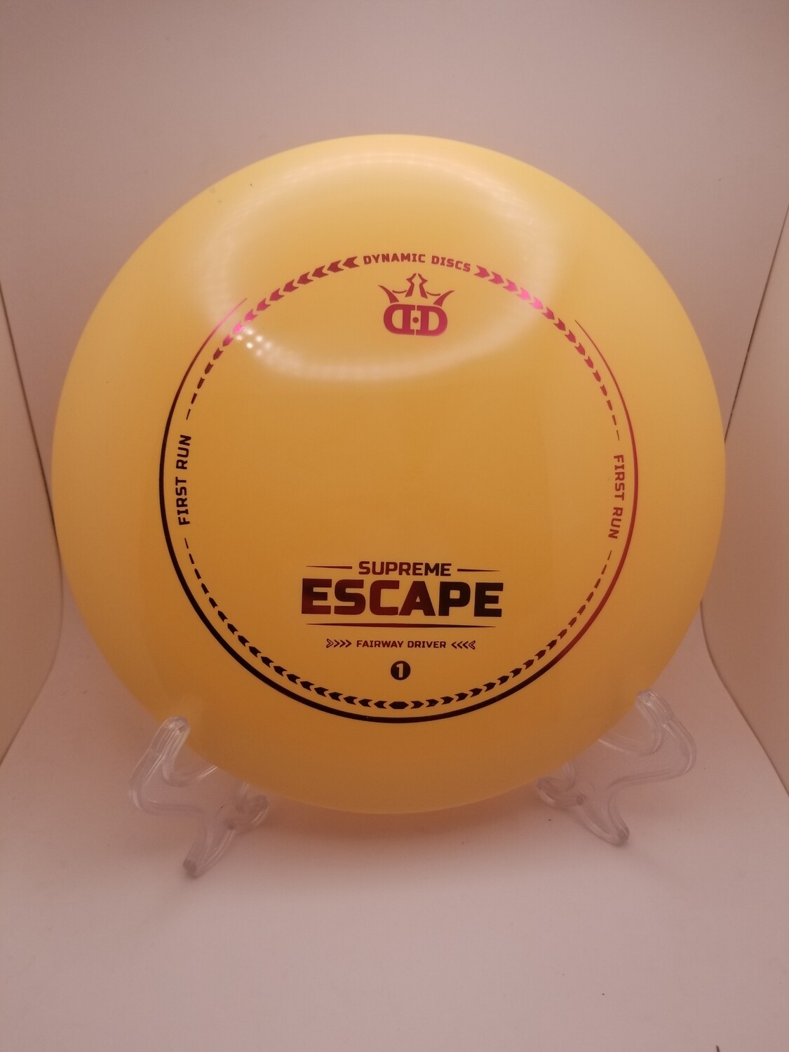 Dynamic Discs Supreme Escape First Run Peach 173-176g