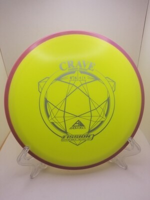 Axiom Discs Crave Yellow with Magenta Rim Fission Stamped 158g