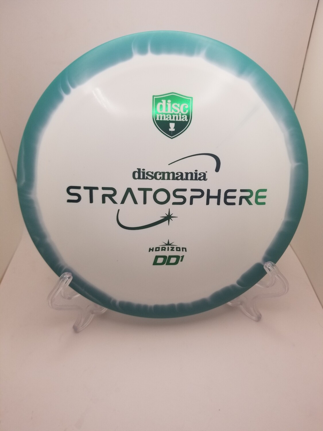 Discmania Discs Horizon DD1 – Stratosphere White Plate with Teal Rim 173-174g