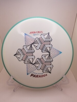 Axiom Disc Special Edition Paradox White Plate Teal Rim 178g