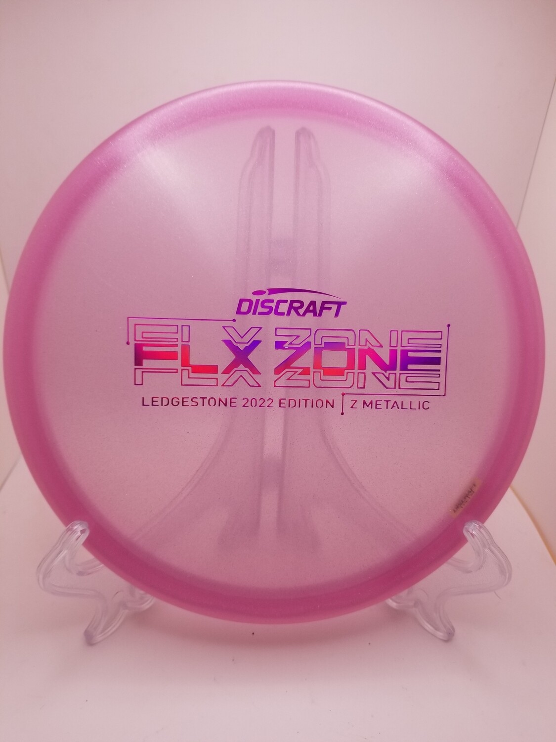 Discraft Discs Z Metallic FLX Zone – Ledgestone 2022 Pink 173-174