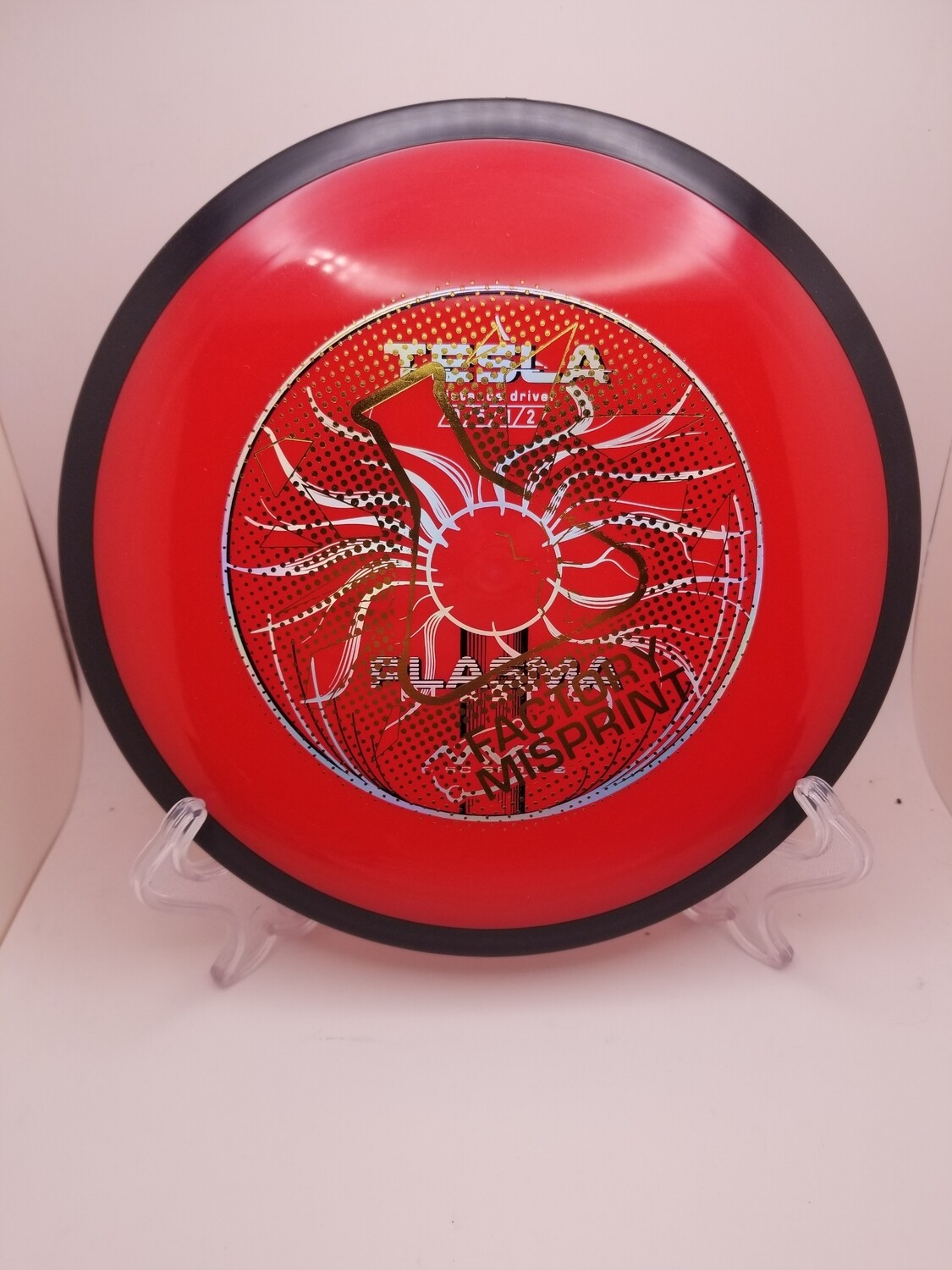 MVP Discs Red Misprint Tesla Plasma 158g