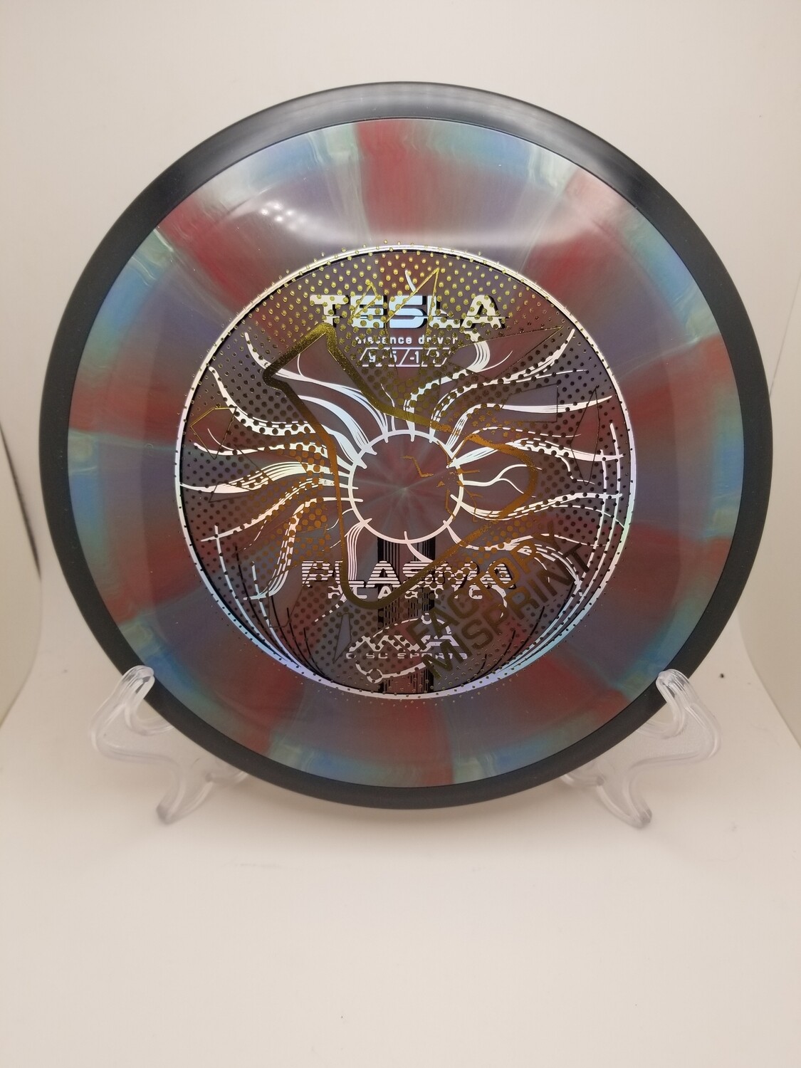 MVP Discs Red/Silver/Blue Misprint Tesla Plasma 157g