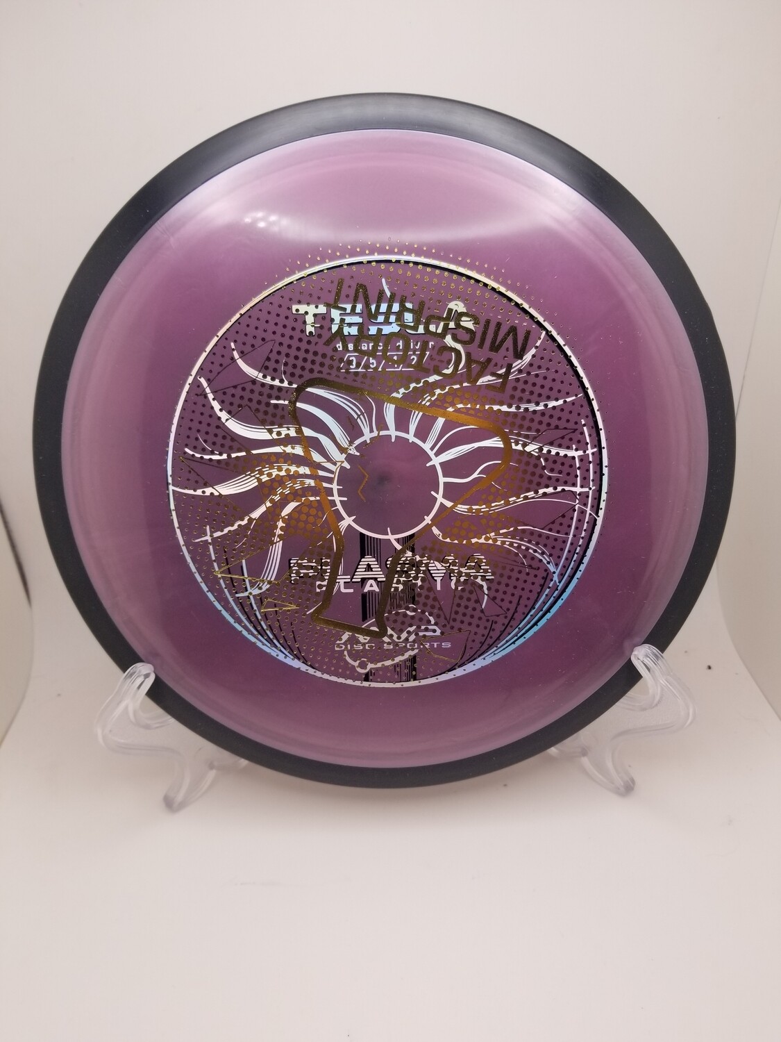 MVP Discs Plum Misprint Tesla Plasma 164g
