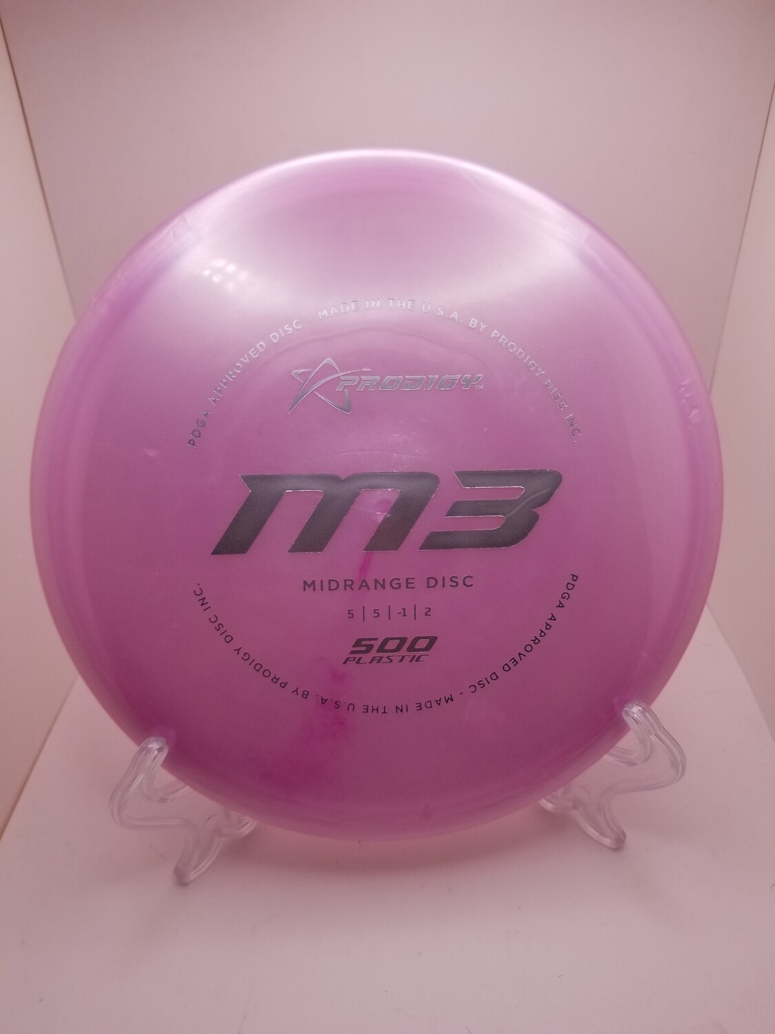 Prodigy M3 500 Plastic Pink  177g