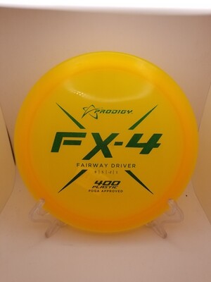 Prodigy Discs FX-4 Fairway Driver 400 Plastic Orange 174g