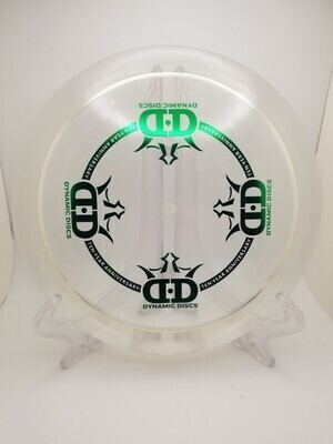 Dynamic Discs Lucid Ice Escape 10 Year Anniversary Green Stamp