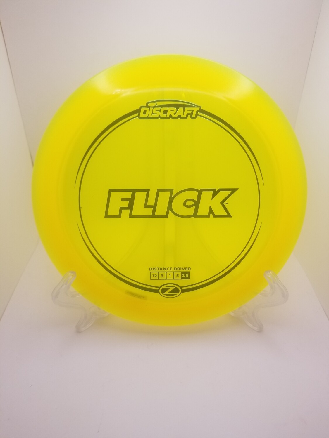 Discraft Discs Flick Z Plastic Yellow 150-155g