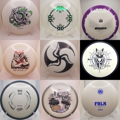 Driver Discs - White or Light Colored Dyeable Discs
