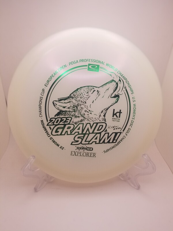 Latitude 64 Opto Ice Glimmer Explorer Kristin Tattar Grand Slam 2023 White 176g