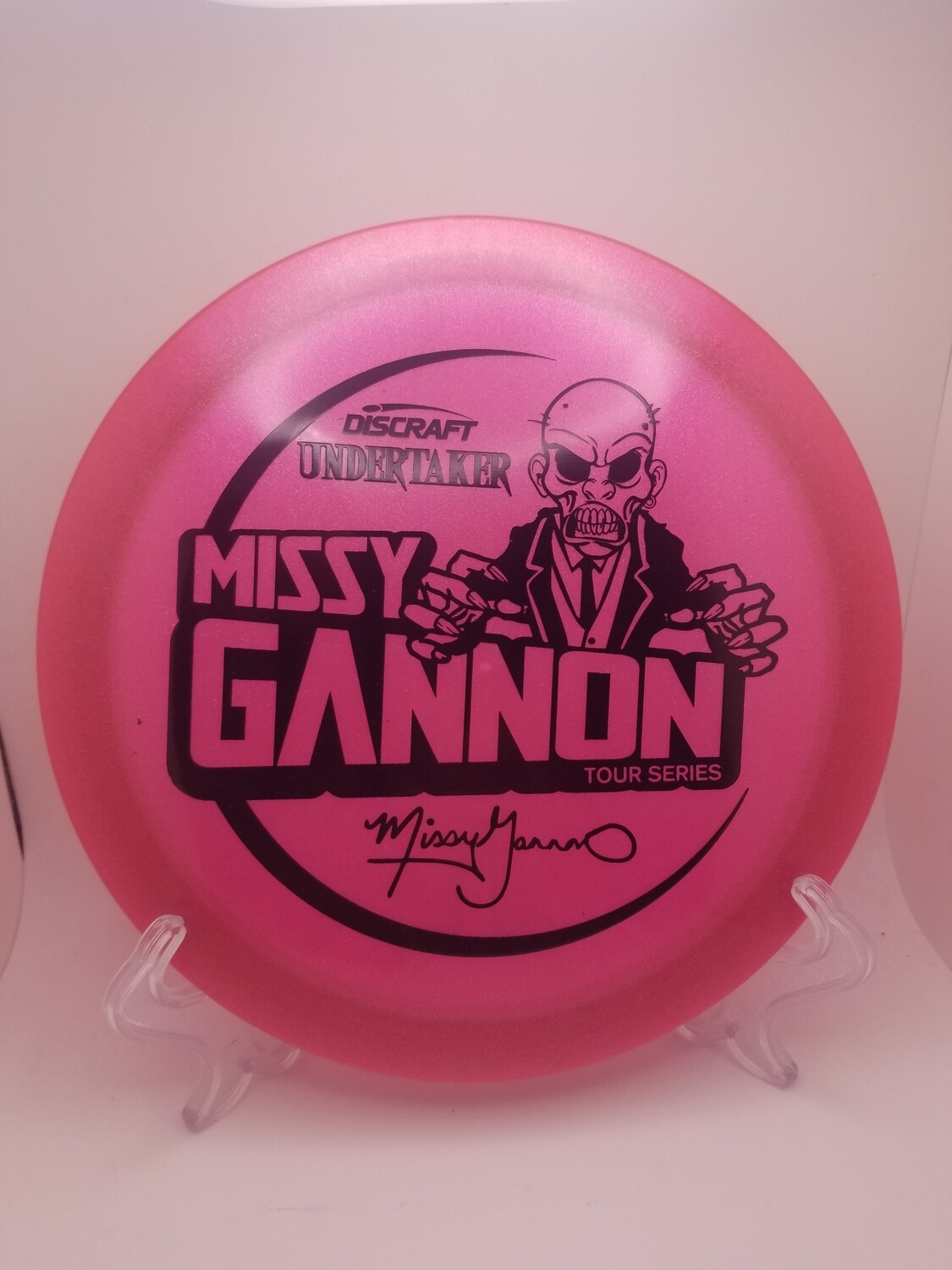 Discraft Discs 2021 Missy Gannon Tour Series Metallic Z Undertaker Pink 173-174g