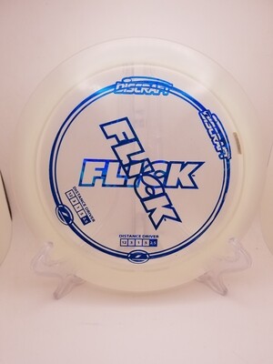 Discraft Discs Flick Z Misprint Clear with Blue Sparkle Stamp 170-172g