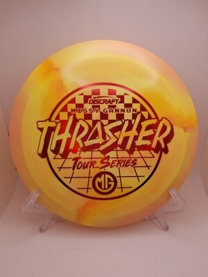 Discraft Discs 2022 Missy Gannon Tour Series Thrasher Orange Burst with Red Stamp 167-169g