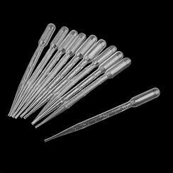 10 Pack 3mL Plastic Pipette droppers