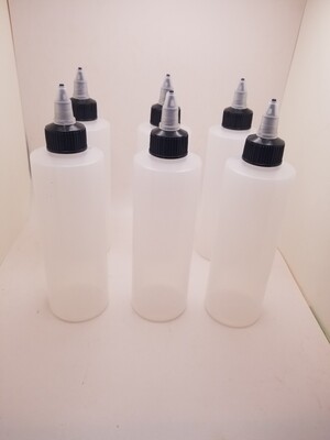 8 oz Plastic Bottle Dispensers choose between 1,6, or 10 pack.
