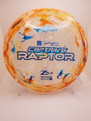 Discraft Discs 2023 JB Z FLX Captain's Raptor - Paul Ulibarri Jawbreaker with Blue Triangle Stamp 173-174g