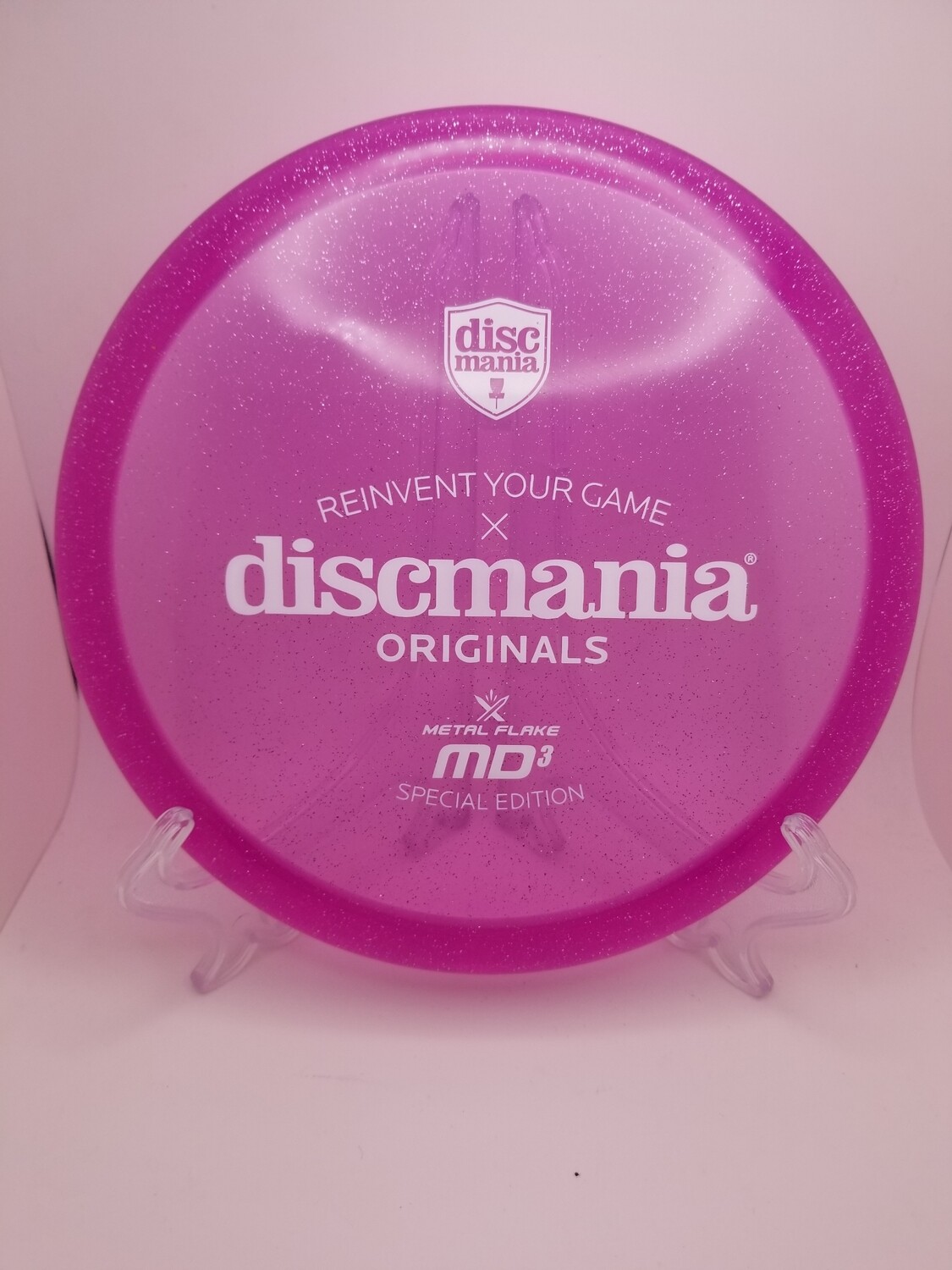 Discmania Discs Special Edition Metal Flake C-Line MD3 Pink 177g