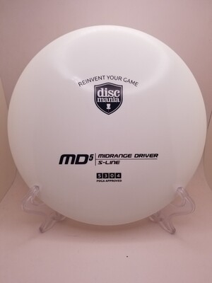 Discmania Discs S-Line MD5 White with Black Stamp 174-176g