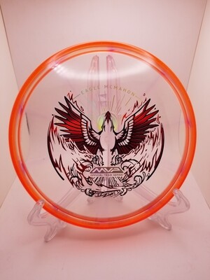 Axiom Discs- Prism Proton Envy - Team Series - Rebirth Eagle McMahon. Pink with Sparkly Orange Rim 175g