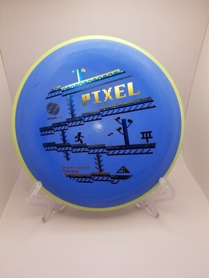 Axiom Discs - Simon Line - Electron Pixel - Special Edition Blue with Yellow Rim 171g