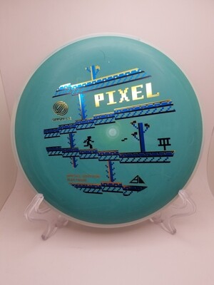 Axiom Discs - Simon Line - Electron Pixel - Special Edition Teal with Grey Rim 173g