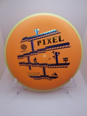 Axiom Discs - Simon Line - Electron Pixel - Special Edition - Soft Orange with Yellow Rim 173g.