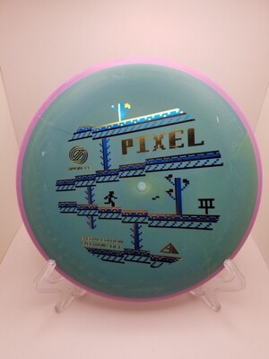 Axiom Discs - Simon Line - Electron Pixel - Special Edition - Soft Teal with Purple Rim 173g.