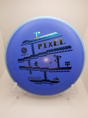 Axiom Discs - Simon Line - Electron Pixel - Special Edition - Soft Blue with Teal Rim 173g.