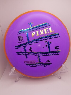 Axiom Discs - Simon Line - Electron Pixel - Special Edition - Firm Purple with Orange Rim 174g