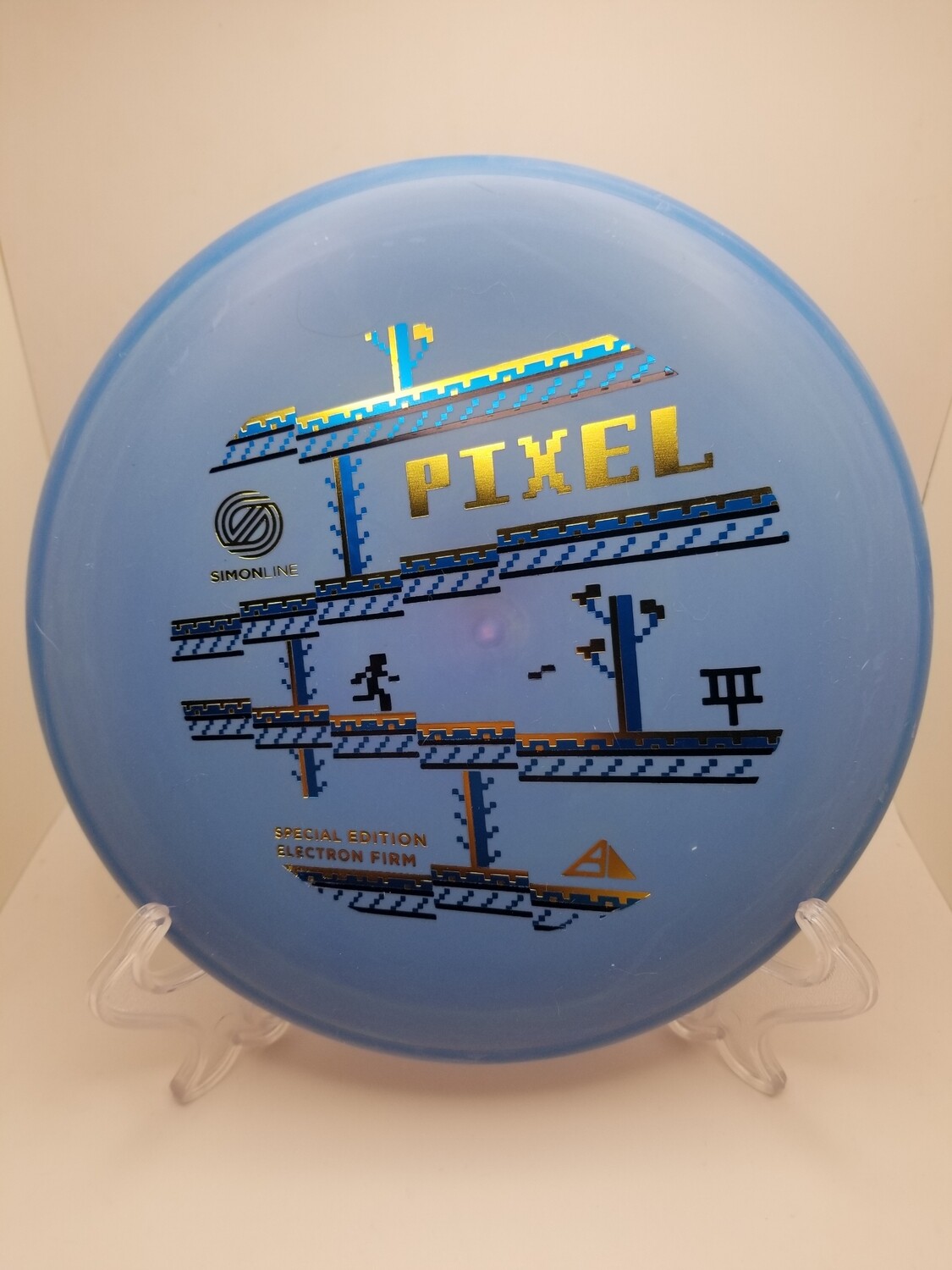 Axiom Discs - Simon Line - Electron Pixel - Special Edition - Firm Blue with Blue Rim 174g
