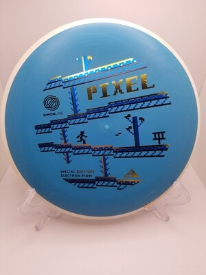 Axiom Discs - Simon Line - Electron Pixel - Special Edition - Firm Teal with White Rim 174g