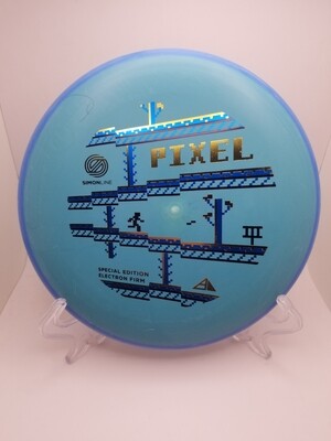 Axiom Discs - Simon Line - Electron Pixel - Special Edition - Firm Blue with Blue Rim 172g