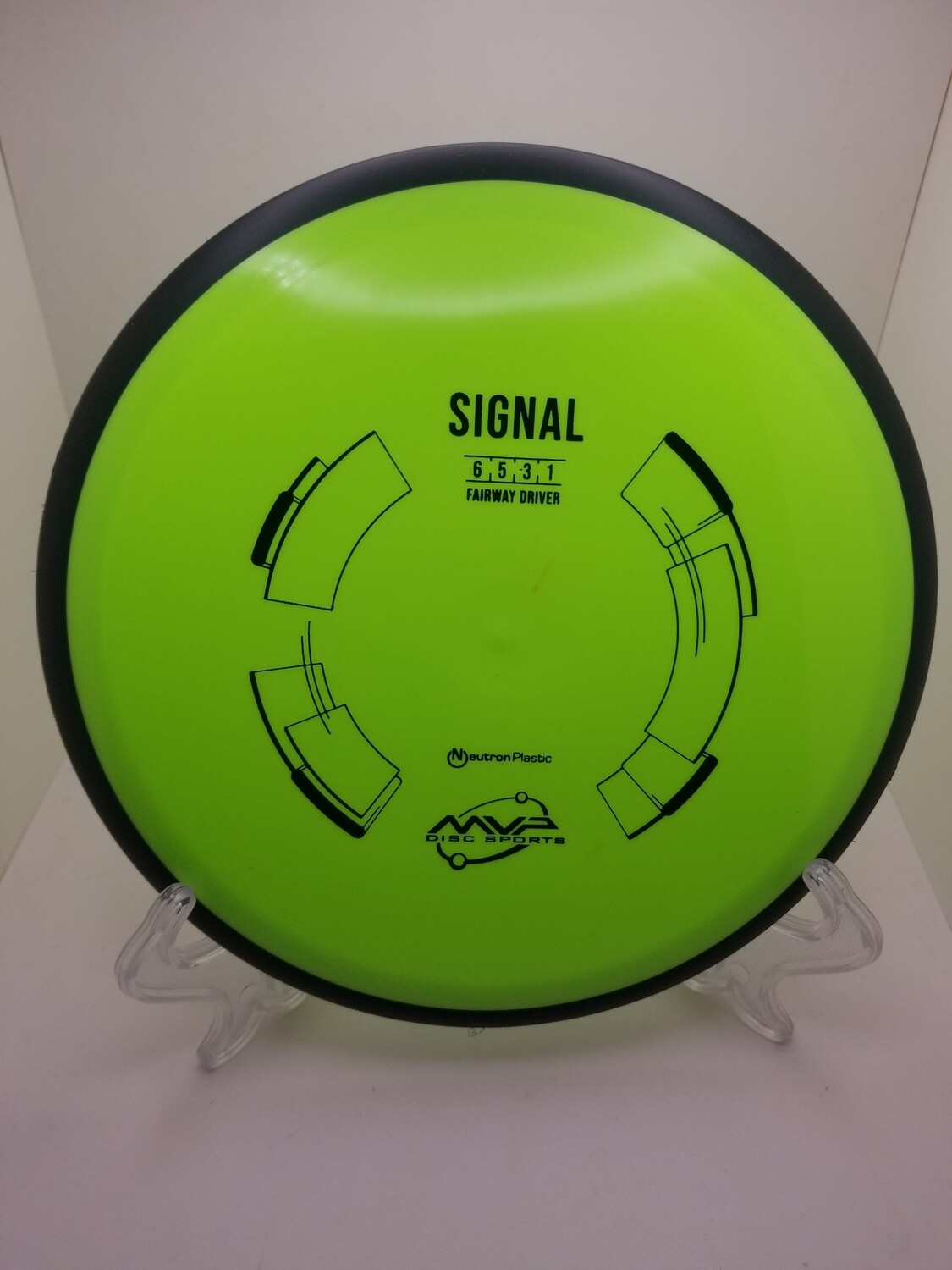 MVP Discs Signal Dayglow Green Stamped Neutron 173g